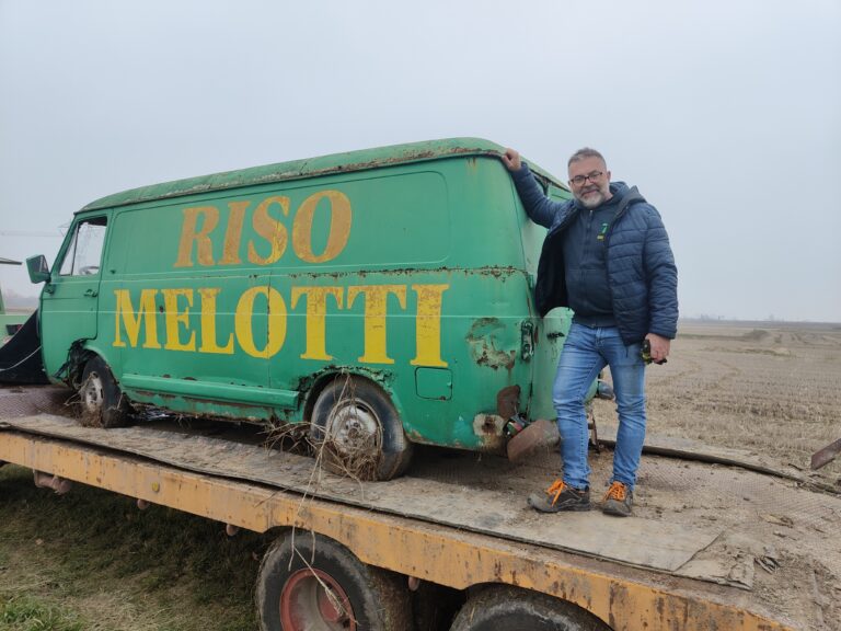 The FURGONCINO @RISOMELOTTI returns home – A symbol of the territory!