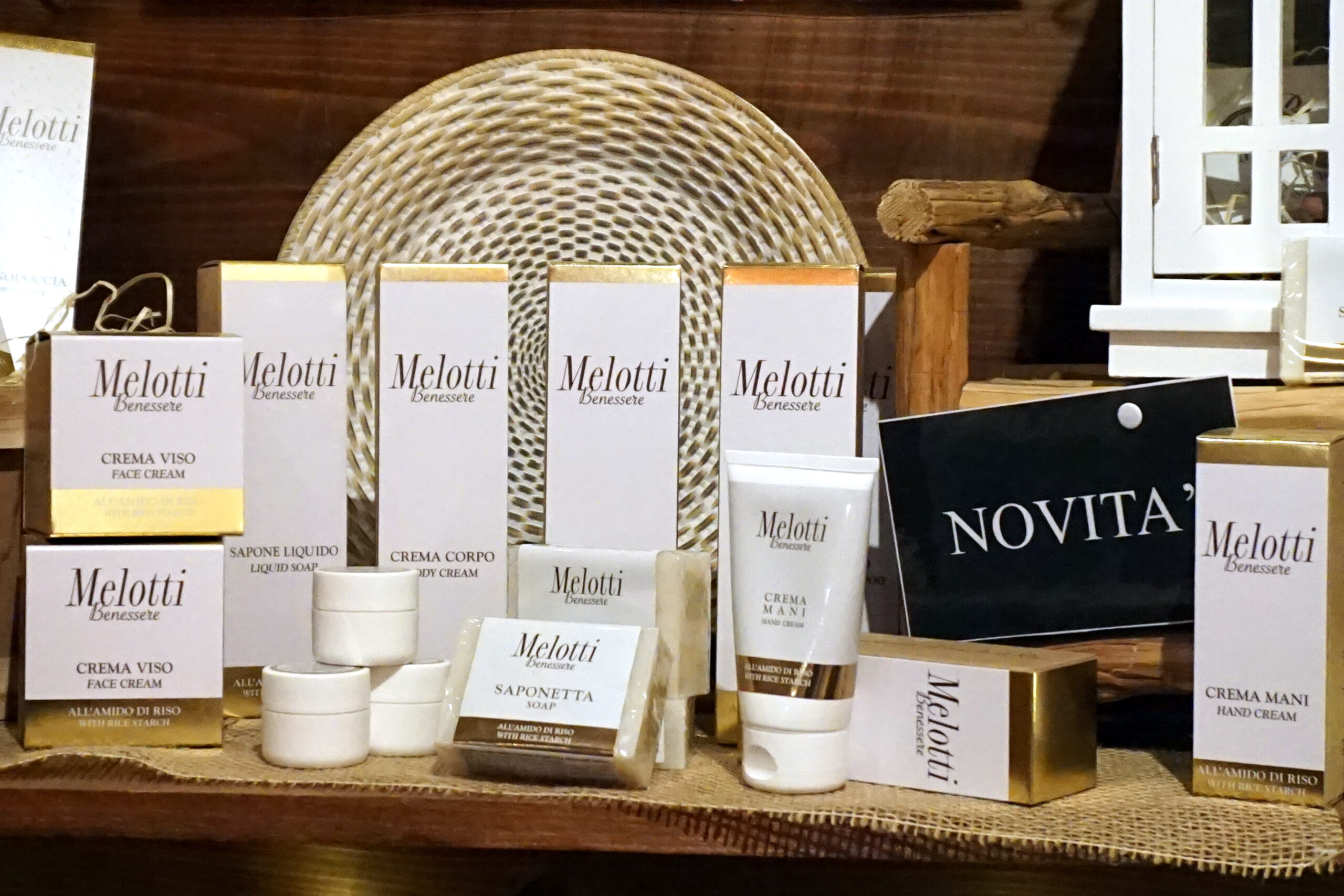 MELOTTI WELLNESS: the new line of products for the body based on RICE STARCH