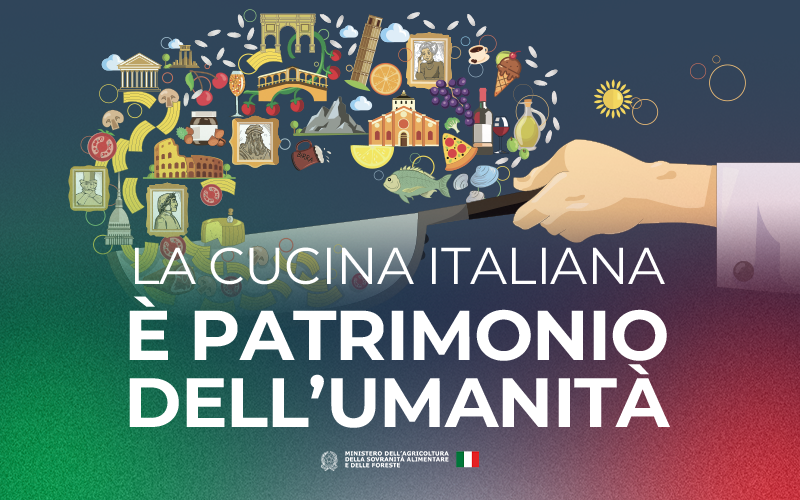 Cucina italiana patrimonio dell’umanità… e anche il nostro risotto è il migliore al mondo!